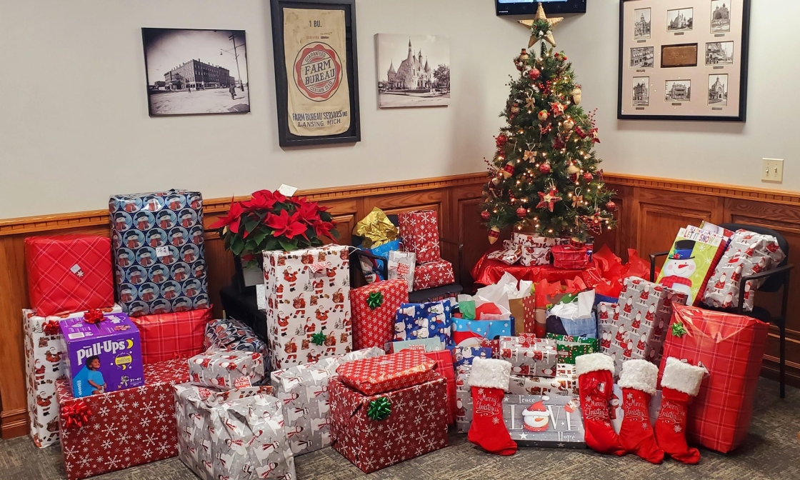 Gifts ready for pickup