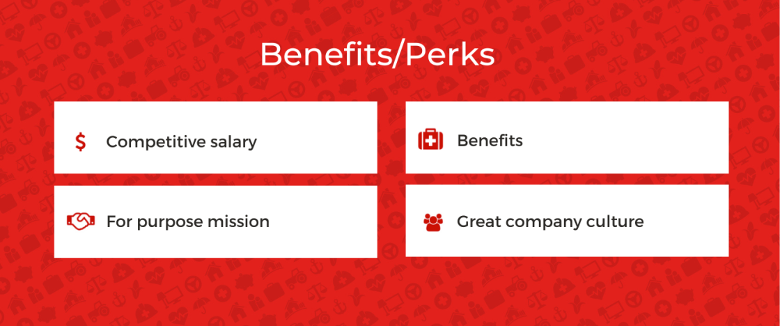 Benefits and pay